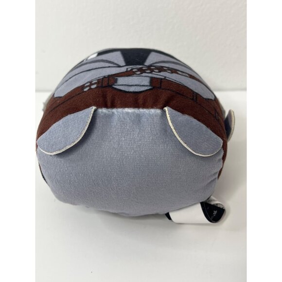 Star Wars The Mandalorian Cuutopia Plush 5″ Helmeted Gray Brown Toy - Picture 5 of 10